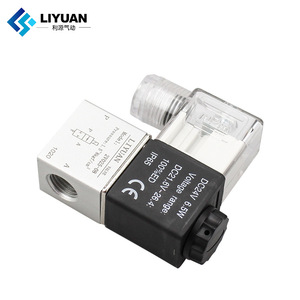 Vanne solénoïde à deux positions et deux voies Li yuan 2V025-08-06 DC24V AC220V DC12V 1/4 po pour le contrôle du gaz - Product Image 3