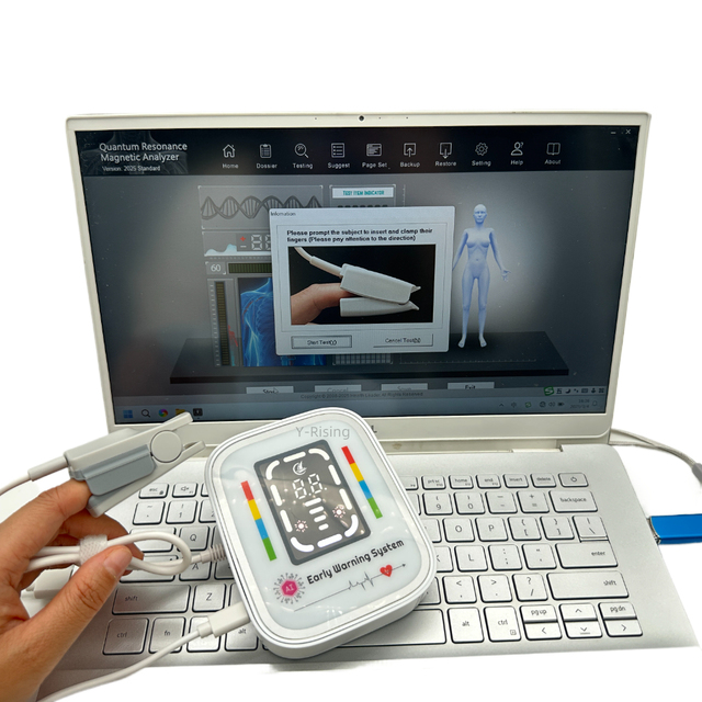 Newest Generation Y-Rising YR-D11 Quantum Health Analyzer Home Use Body Scanner 1 Year Warranty for Sub Health Diagnosis Skin