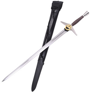 Minghu Cosplay Sword New <span class=keywords><strong>Witcher</strong></span> 3 <span class=keywords><strong>Wild</strong></span> <span class=keywords><strong>Hunt</strong></span> Geralt Sword spada Saya di terza generazione - Product Image 5