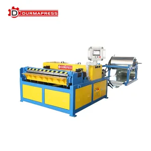 Air conditioner Auto pipe duct production machine line 3 HVAC rectangular making machine line III