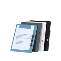 Porte-documents A4 en cuir PU avec logo personnalisé imprimé UV, bloc-notes, organiseur de bureau
