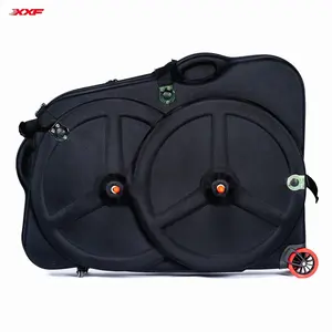 bike bag carrier road Suppliers-Hot Hard Transport Bike Case Bicycle Carrier Boxes Travel Bags