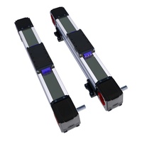 Module linéaire entièrement fermé anti-poussière à course de 50 à 3500 mm, actionneur de scène, robot JFJK65, table coulissante CNC à grande vitesse