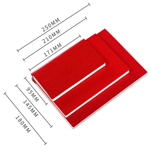 Bloc de notas de cuero PU suave con bolsillo interior y cinta de marcapáginas para estudiantes profesionales calidad de exportación - Product Image 5