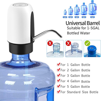 Mini Pompe à Eau Électrique Automatique USB Rechargeable Portable pour Bouteilles de Boisson 5 Gallons, Distributeur d'Eau – Idéal Cadeau pour la Maison