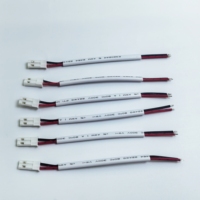 Kabel Ekstensi Dupont SYP 2-Pin Kustom 1m 2m untuk Lampu LED Kabinet, Kabel Jumper dengan Konektor Betina, Kabel Harness