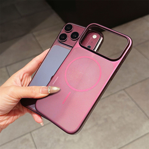 Ultra <b>Thin</b> PC Matte Magnetic Mobile Phone Cases for iPhone 18 15 16 17 Pro Max Wireless Charging Protective Hard Cover - Product Image 2
