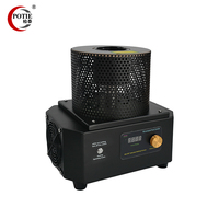 Fourneau de fusion d'or miniature de 500 g, 220 V, fourneau électrique sans contrôle de température pour la fabrication de bijoux en métal précieux