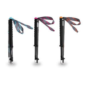 Bâtons de randonnée légers en fibre de <span class=keywords><strong>carbone</strong></span> XATP OEM avec sangle de poignet réglable et bouton de verrouillage - Product Image 1