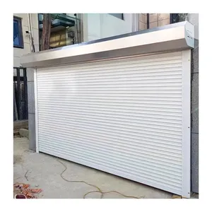 Modern Design Shutter Door Thermal Insulation Rolling Pull Opening Method Finished Surface Finish Graphic Design Solution