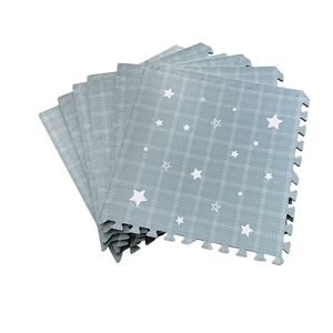 2024 nouveau modèle étoile gris bébé tapis de jeu éducatif pour petit bébé rampant rampant - Product Image 2