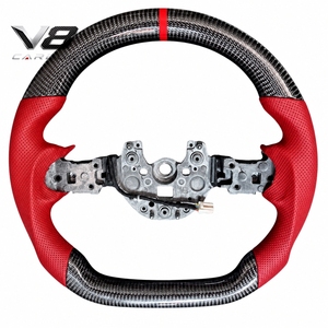 Volante in Vera Fibra di Carbonio V8carbon per Berlingo Ami <span class=keywords><strong>C3</strong></span> C4 C5 <span class=keywords><strong>Aircross</strong></span> 24+, Accessori Auto, Parti Auto, Stile Racing Personalizzato - Product Image 4