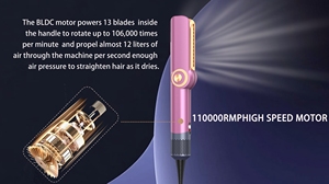 Nouvel Arrivage Lisseur Électrique à Plaques Céramiques Haute Vitesse avec Écran LED, Utilisation Humide/Sec, pour Hôtels, Fer Plat et Sèche-cheveux - Product Image 6