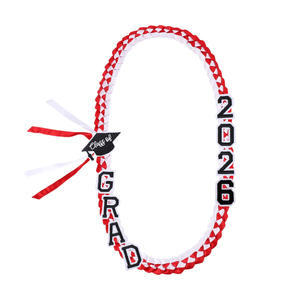 Décorations de cérémonie de remise des diplômes universitaires 2026 : Couronne de remise des diplômes en ruban tressé, Collier cordon d'honneur - Product Image 4