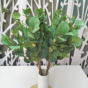 Feuilles artificielles de Bodhi Queyiyi 30cm-100cm, plante décorative pour la maison et les mariages, verdure - Product Image 4