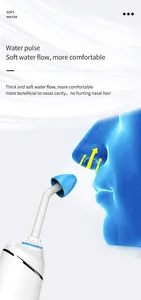 Nicefeel OLED Screen NJ2660 Portable Nasal Irrigator Nasal Cleaner