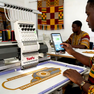 Máquina de Bordar Computarizada de Una Cabeza con Gran Área de Trabajo, Económica, para Estilos Modernos de Agbada - Product Image 1