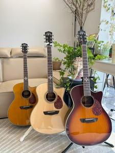 Bullfighter D4D 6-<b>String</b> Acoustic Guitar Solid Mahogany Top 6 Steel <b>Strings</b> Fingerboard Sapele Back/Sides - Product Image 4