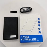 Caja de Disco Duro de Estado Sólido SSD de 2.5 Pulgadas en Oferta, Carcasa de Plástico con Puerto Serial SATA III para Portátil