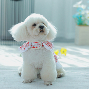 Luxury Shirt Dress Pets Outfits Leash Clothes Small Dog Party Skirt <strong>Puppy</strong> Sublimation Custom Dog <strong>Harness</strong> <strong>Design</strong> Dog Summer - Product Image 3