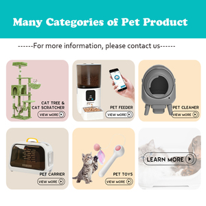 Tiang Garukan Kucing Mewah Modern Desain Khusus Warna Abu-abu dengan Tempat Tidur Hammock dan Menara Kucing Bertingkat dari Bahan Plush Lembut - Product Image 3