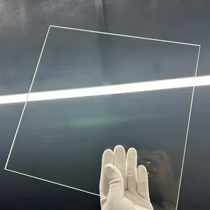 Сделанный на заказ круглый прямоугольный прозрачный вид УФ кварцевый стеклянный лист JGS1/2/3