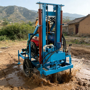 Machine de forage de puits d'eau de 100 m, hydraulique, légère, à forage rapide, 35 CV, de qualité supérieure, pour usage domestique, pour forage profond - Product Image 1