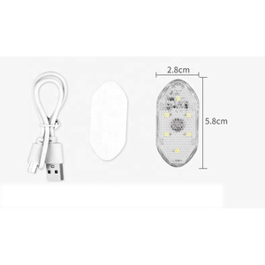 Lampe tactile 6 LED <span class=keywords><strong>sans</strong></span> <span class=keywords><strong>fil</strong></span> pour intérieur de voiture, éclairage de plafond, lampe de lecture pour porte, pieds, coffre et rangement - Product Image 3