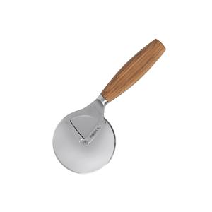 Cortador de Pizza Divine Oslo Plus de Acero Inoxidable con Mango de Madera - Product Image 1