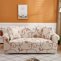Housse de canapé trois places moderne, super douce, extensible, lavable, antidérapante, à imprimé géométrique, 92% polyester, pour salon, vente en gros