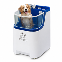 Équipement de toilettage pour chiens Dpbathe, équipement de lavage pour chiens, design de sol à drainage rapide pour un espace libre rapide