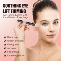Appareil de beauté pour les yeux PAKISS 7 couleurs, masseur oculaire multifonctionnel EMS avec vibration haute fréquence