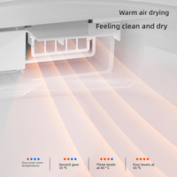 Toilet Keramik Minimalis Lengkung Pintar dengan Sistem Siram Otomatis Siphon 3.0-6.0L, Pelindung Busa Suara, Tutup Radar, Pengering Hangat, Aroma Solid