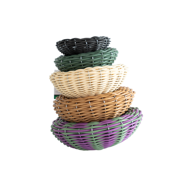 Stylish Handwoven Water Hyacinth Storage Basket Natural Durable Home Decor Storage Basket