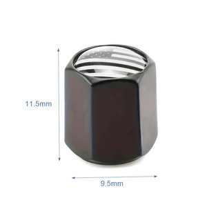 American Flag Valve Cap Aluminum Alloy Car Tire Dust Cover For Sedans <b>TPMS</b> Sensor - Product Image 3