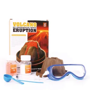 Professional Factory Volcano Eruption Stem Toys Funny Educational Science Toys Diy Physical Chemical Experiment Toy