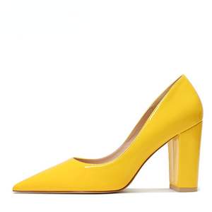 9CM Escarpins Talons Haut Sexy Escarpins Pantoufle Bureau Porter Épais Mode Femmes Travail Chaussure Talons - Product Image 3