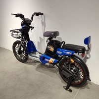 Vélo électrique de ville à batterie au plomb de haute qualité, prix d'usine chinois bon marché, nouveau design, mode adulte, avec moteur sans balais 500W