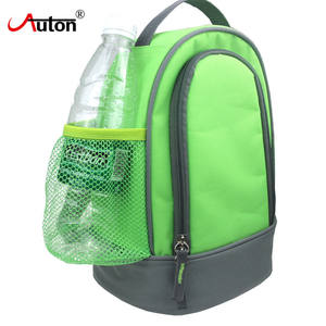 Custom Kids Polyester Thermal Insulated Foldable Portable Lunch <b>Backpack</b> 20L Waterproof <b>Cooler</b> Bag Zipper Closure OEM/ODM - Product Image 4