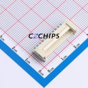 WAFER-HY2.0-11PWB Wire-to-Board Pin Header SMD,P=2mm,Horizontal Mount Connector 1x11P 2mm Horizontal Mount HY - Product Image 1