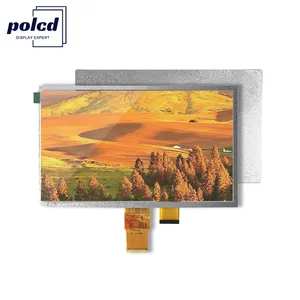 Polcd 10.1 inch Custom LCD Module 1024x600 hd-mi RGB LVDS MIPI interface TFT Display for Industrial Medical Display