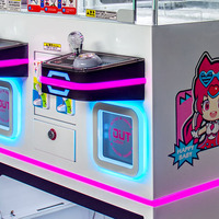 Vente en gros personnalisé Jouet fou en peluche Mini grue à 2 griffes Machine de jeu à vendre