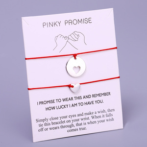 Mère fille grand-mère petite-fille <span class=keywords><strong>tante</strong></span> âme soeur marraine arbre de vie Pinky promesse boussole coeur étoiles bracelet à breloques - Product Image 2
