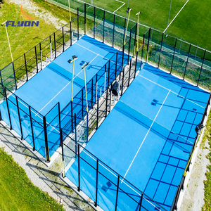 Venta Directa de Fábrica: Pista de Pádel Panorámica Completa con Césped Artificial y Estructura de Acero - Product Image 6