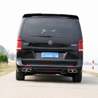 Kit de carrosserie de conversion style V300 pour Mercedes Vito V-Class W447 V250 V260 2016-2023, pare-chocs avant et arrière, calandre, PP ABS