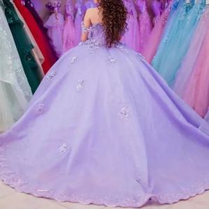 Vestido de Gala Largo hasta el Suelo con Escote Corazón y Hombros Descubiertos para Examen de <span class=keywords><strong>Canto</strong></span>, 100% Poliéster, Elegante para Actuaciones Nocturnas - Product Image 3