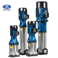 Pompa Pendorong Tekanan Air Multistage Vertikal Sentrifugal Baja Tahan Karat CNP CDLF