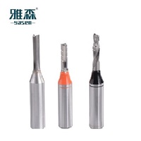 Fresa CNC Recta TCT de 12 mm con Recubrimiento AlTiN, Personalizada OEM para Fresado