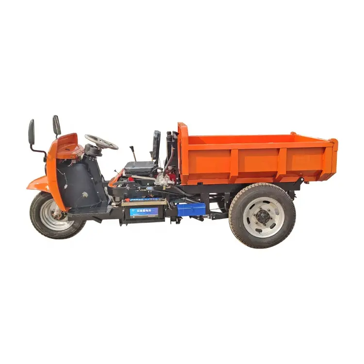Motor de construção racional dumper diesel/dumpster diesel com carrinho dumper cardan/diesel