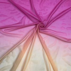 Dernière Mode <span class=keywords><strong>En</strong></span> Gros De Haute Qualité Gradient Impression Haute Spandex Maille <span class=keywords><strong>Tissu</strong></span> pour Femmes Vêtements D'été - Product Image 3